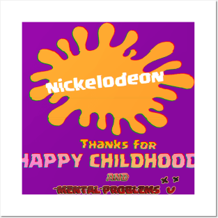 Nickelodeon Posters and Art